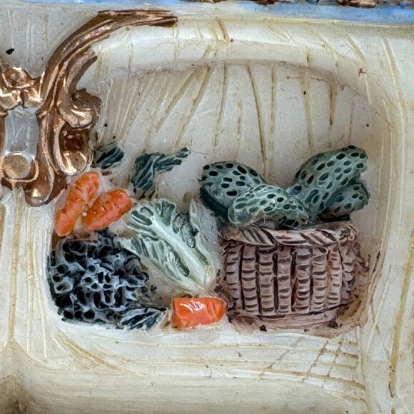 2001 Miniature Victorian Memories Kitchen 6 Pc. Set By Avon - Picture 13 of 14